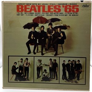 Photo 1: The Beatles Beatles ’65 1964 Capitol mono LP front cover