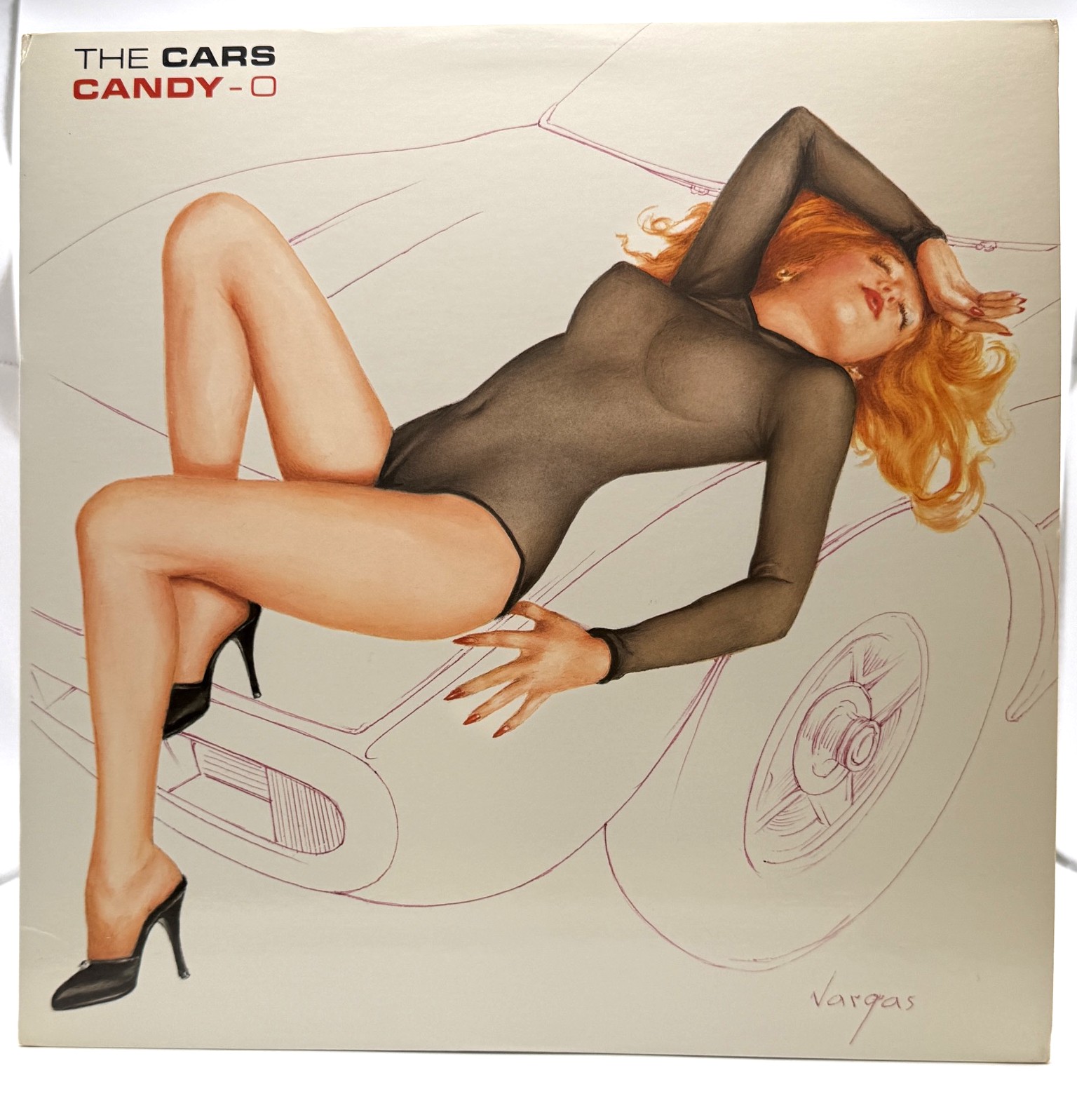 The Cars Candy-O 1979 Columbia House vinyl front cover