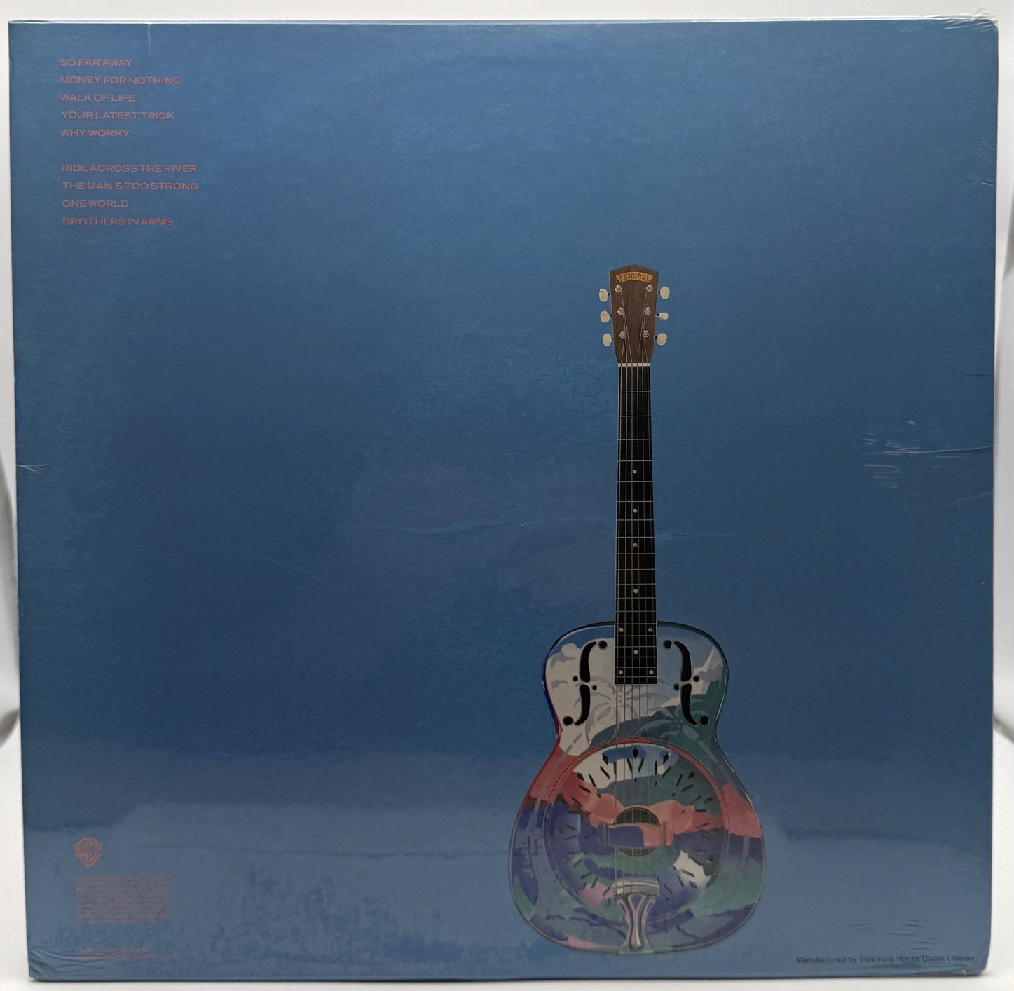 Dire Straits Brothers in Arms sealed Columbia House back cover