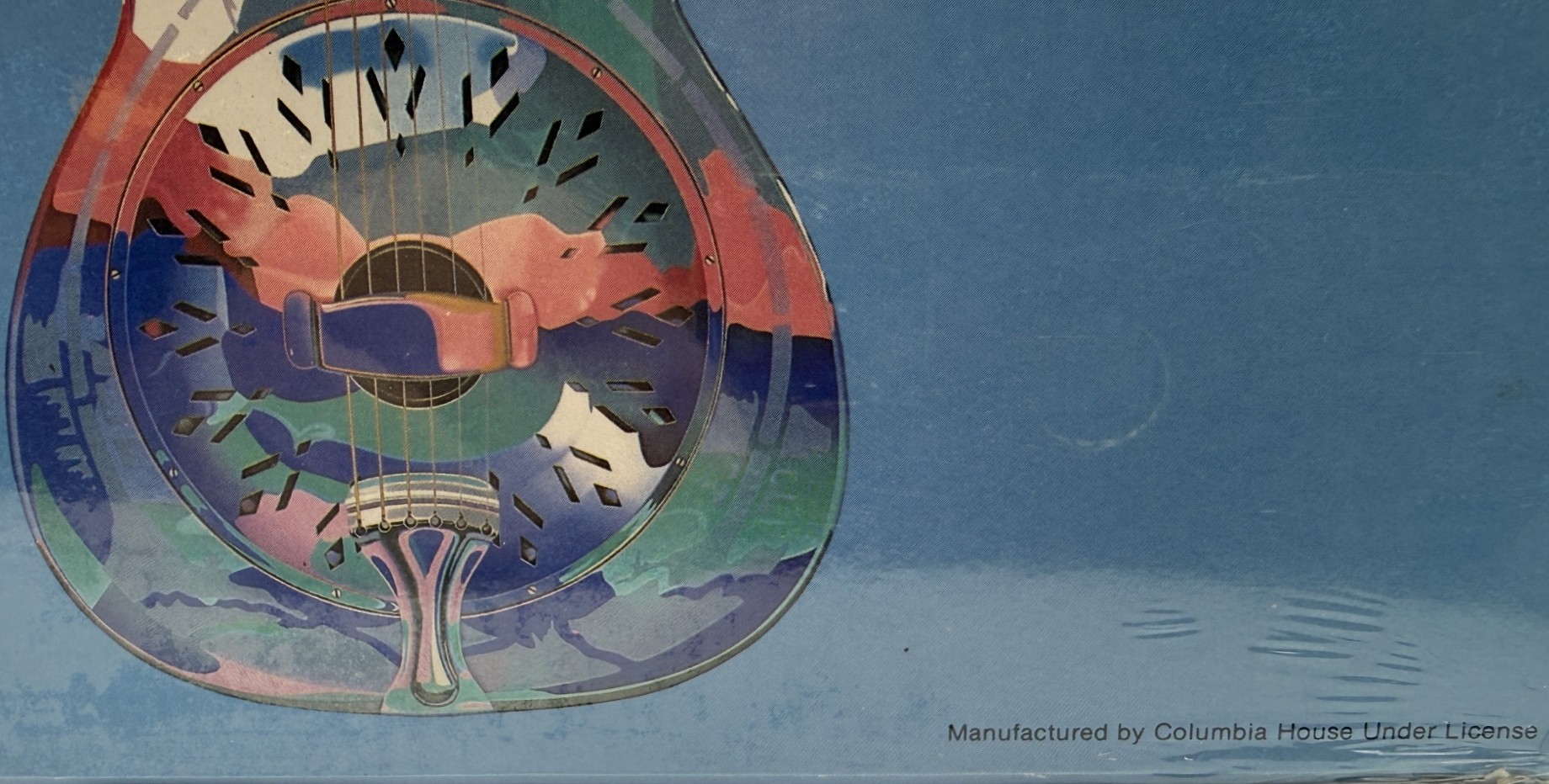 Dire Straits Brothers in Arms Manufactured by Columbia House Under License detail