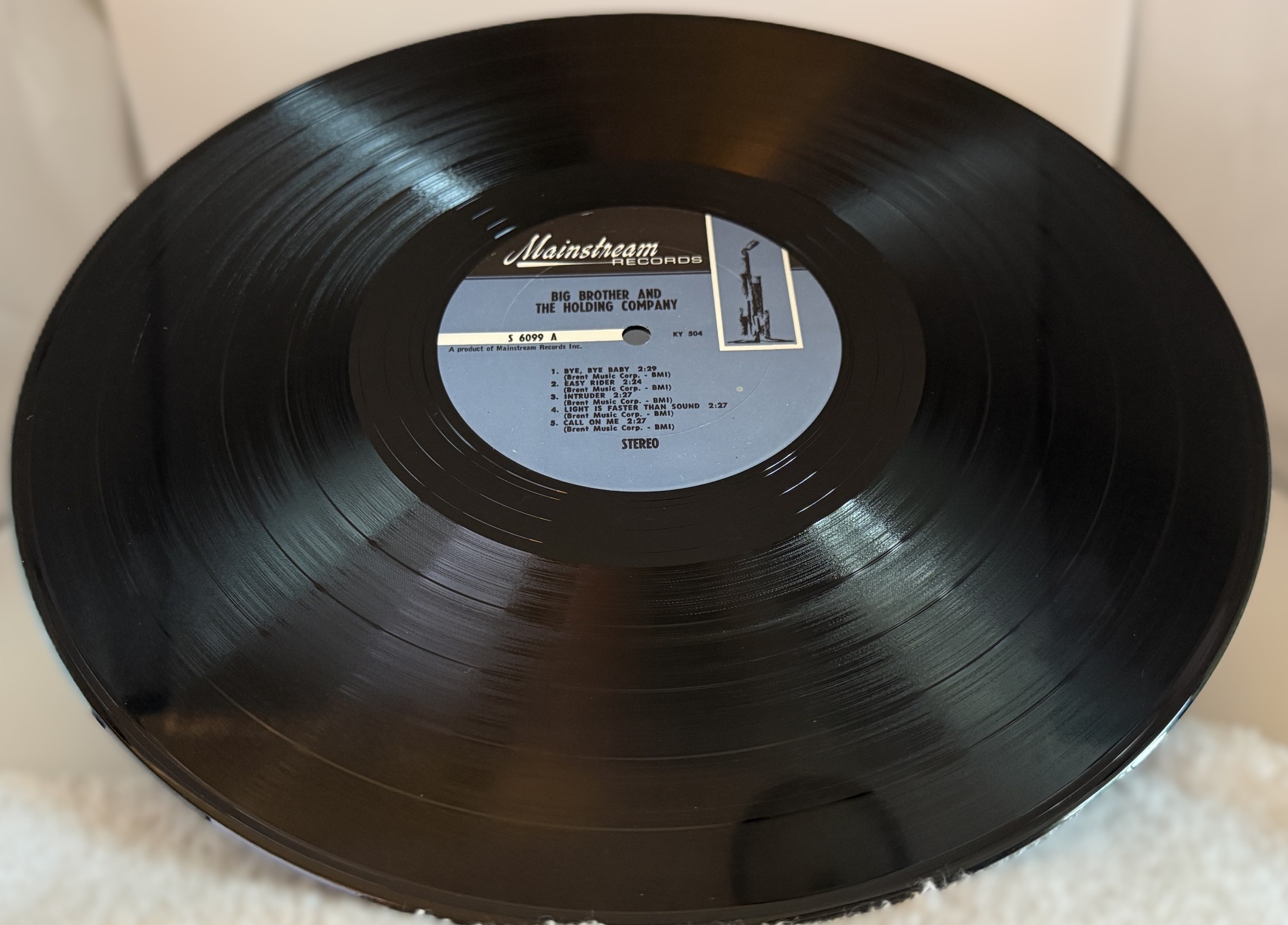 Big Brother and the Holding Company 1967 Mainstream vinyl record