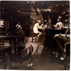 Front of Led Zeppelin In Through the Out Door E sleeve variant.