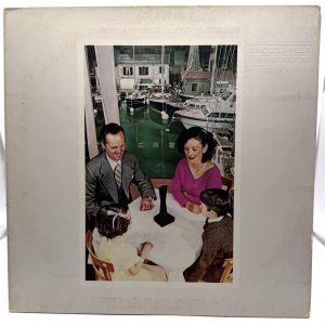 Led Zeppelin Presence 1976 embossed gatefold front cover