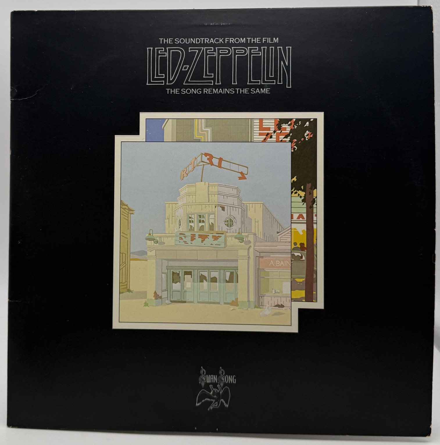 Led Zeppelin The Song Remains The Same 1976 front cover