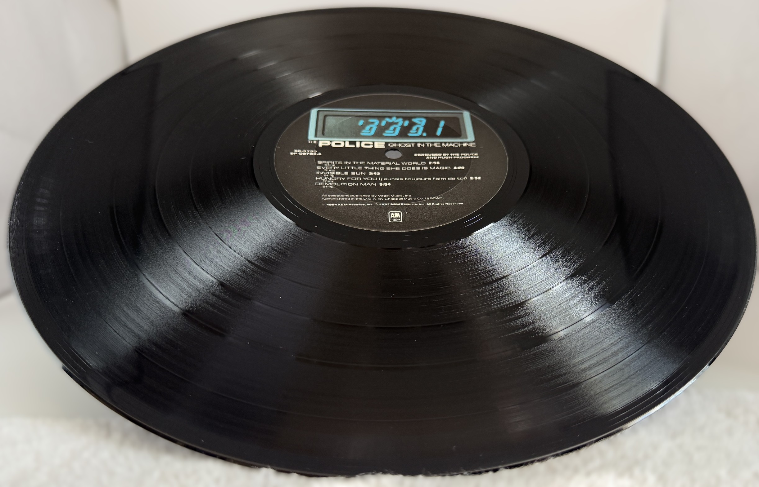 The Police Ghost in the Machine NM vinyl record