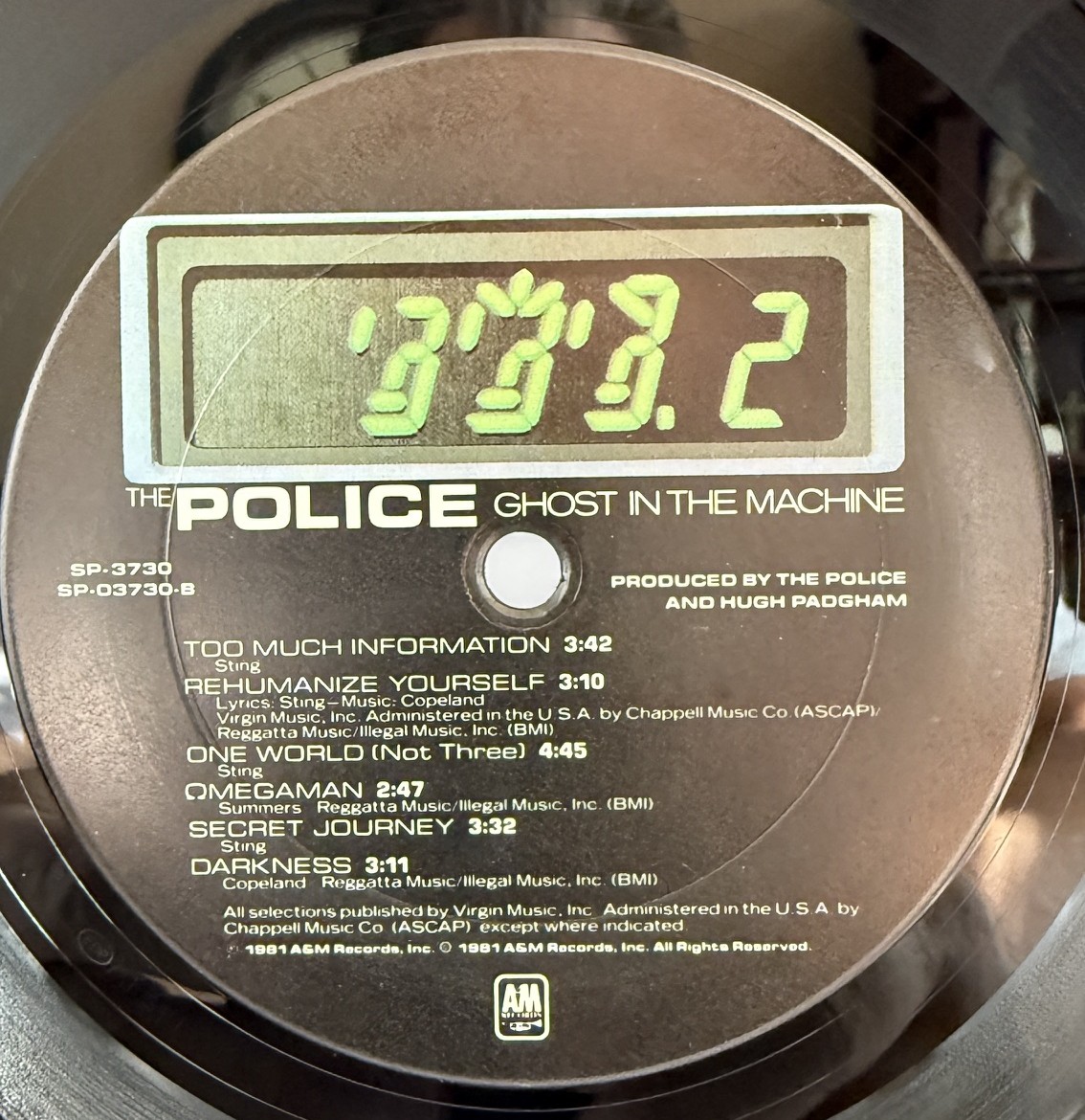 The Police – Ghost in the Machine (1981) - Image 7