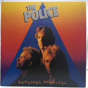 The Police Zenyatta Mondatta 1980 A&M Records front cover