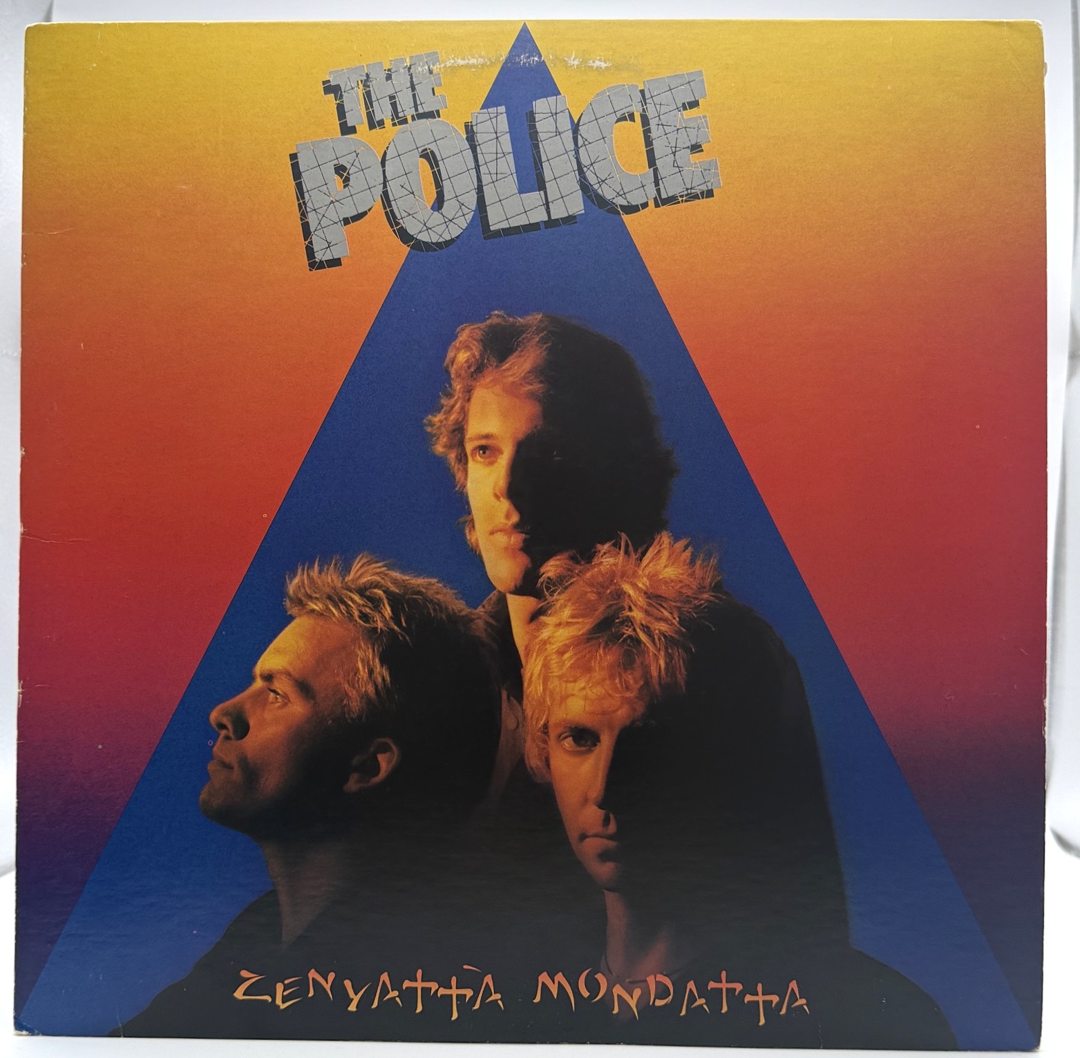 The Police Zenyatta Mondatta 1980 A&M Records front cover