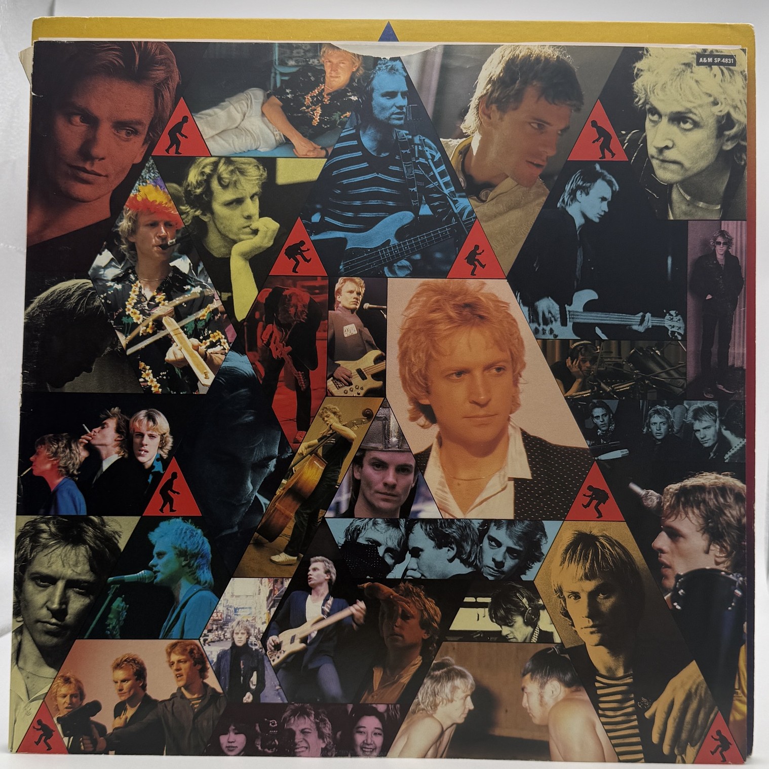 The Police Zenyatta Mondatta original printed inner sleeve reverse