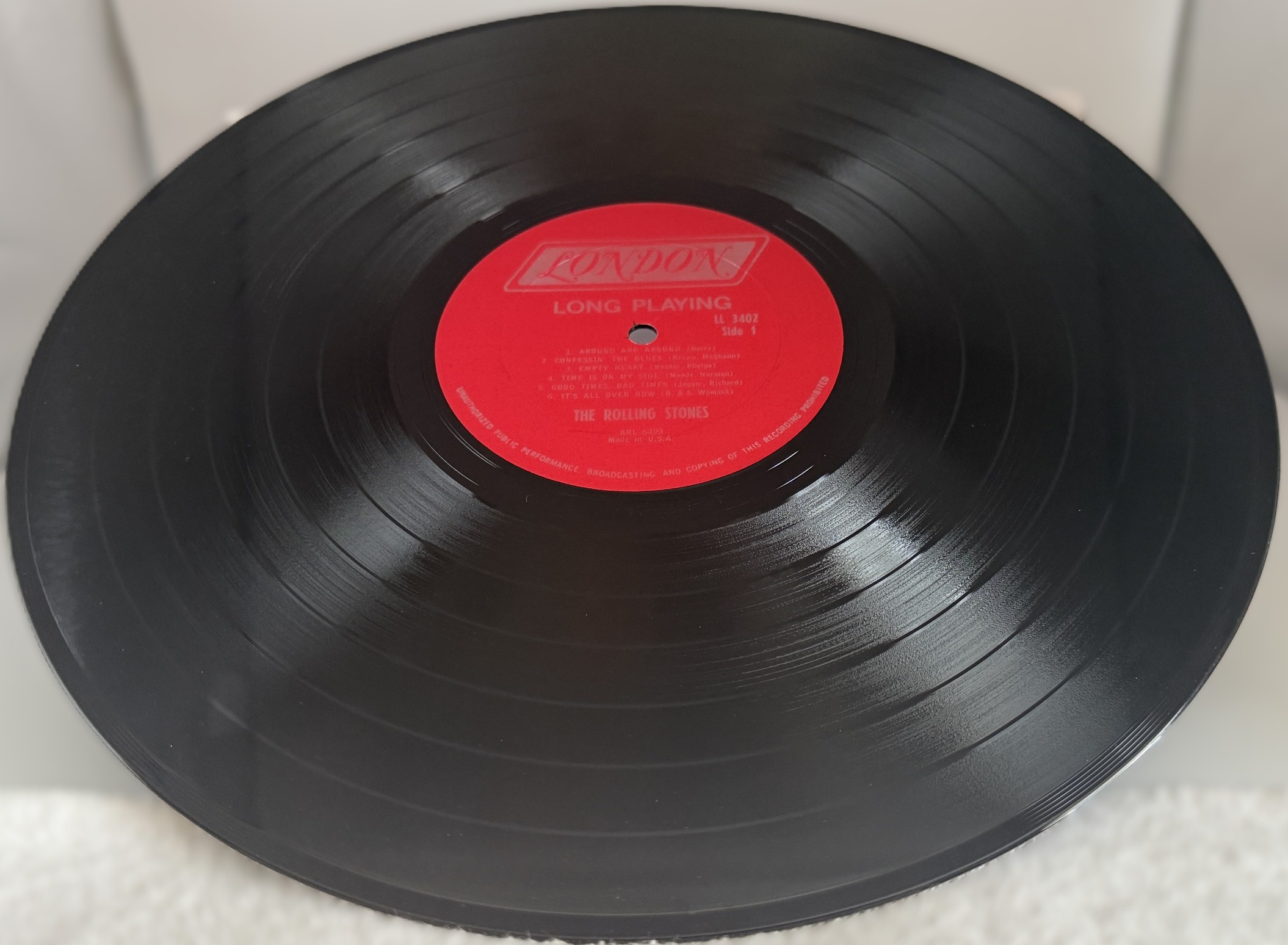 Rolling Stones 12 X 5 1964 mono vinyl record