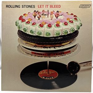 Rolling Stones Let It Bleed 1969 London NPS-4 vinyl LP front cover