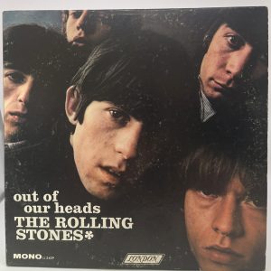 The Rolling Stones Out of Our Heads 1965 mono LP front cover London LL 3429