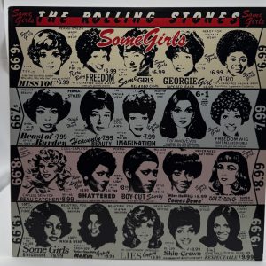 The Rolling Stones Some Girls 1986 Columbia reissue front cover