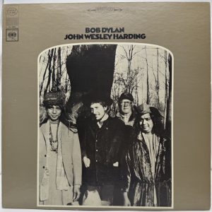 Bob Dylan John Wesley Harding 1968 Columbia CS 9604 stereo LP front cover
