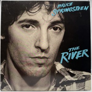 Front cover: Bruce Springsteen The River vinyl 1980 Columbia 2LP front cover