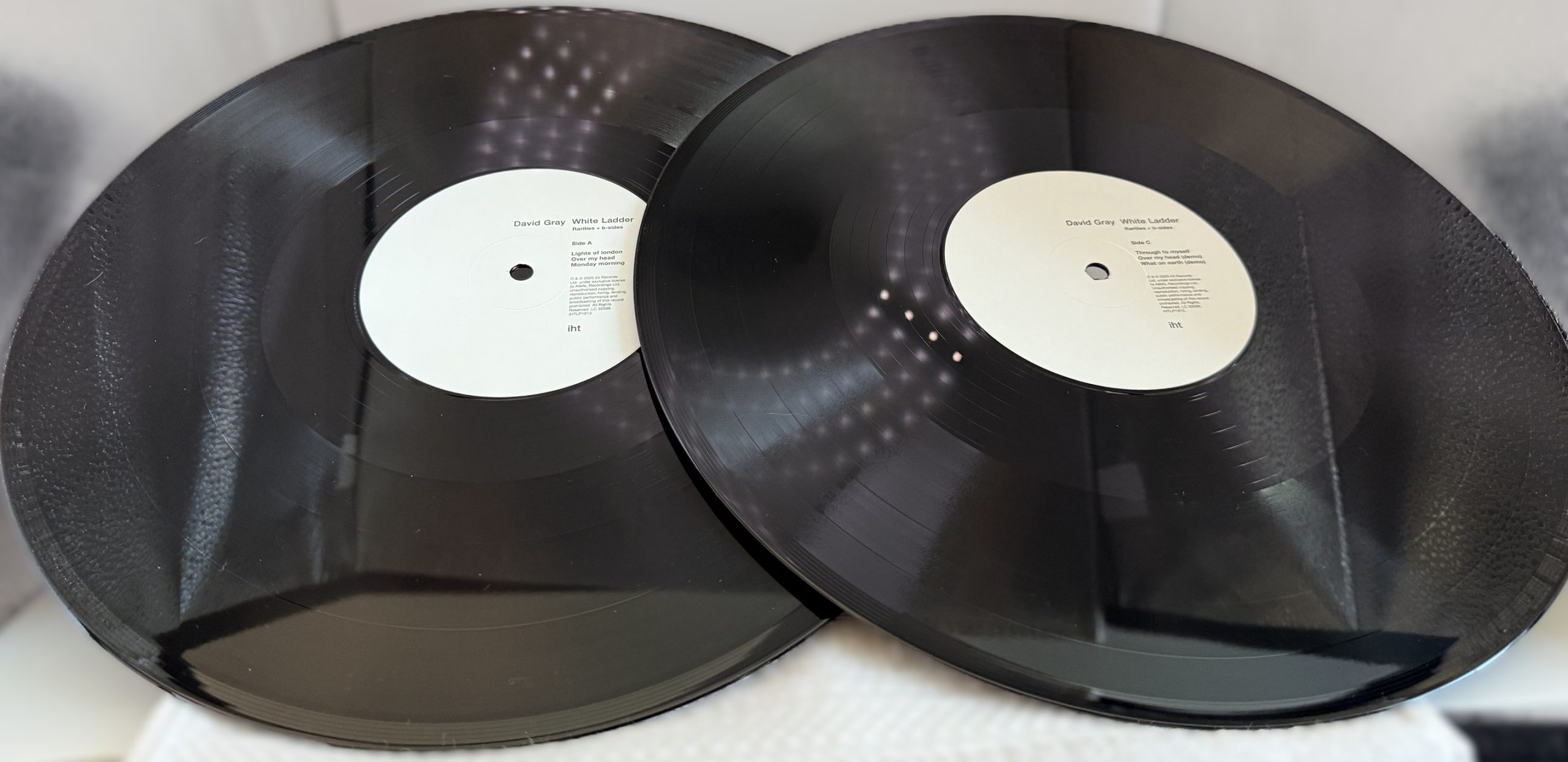 David Gray White Ladder Rarities and B-sides two black vinyl LP records