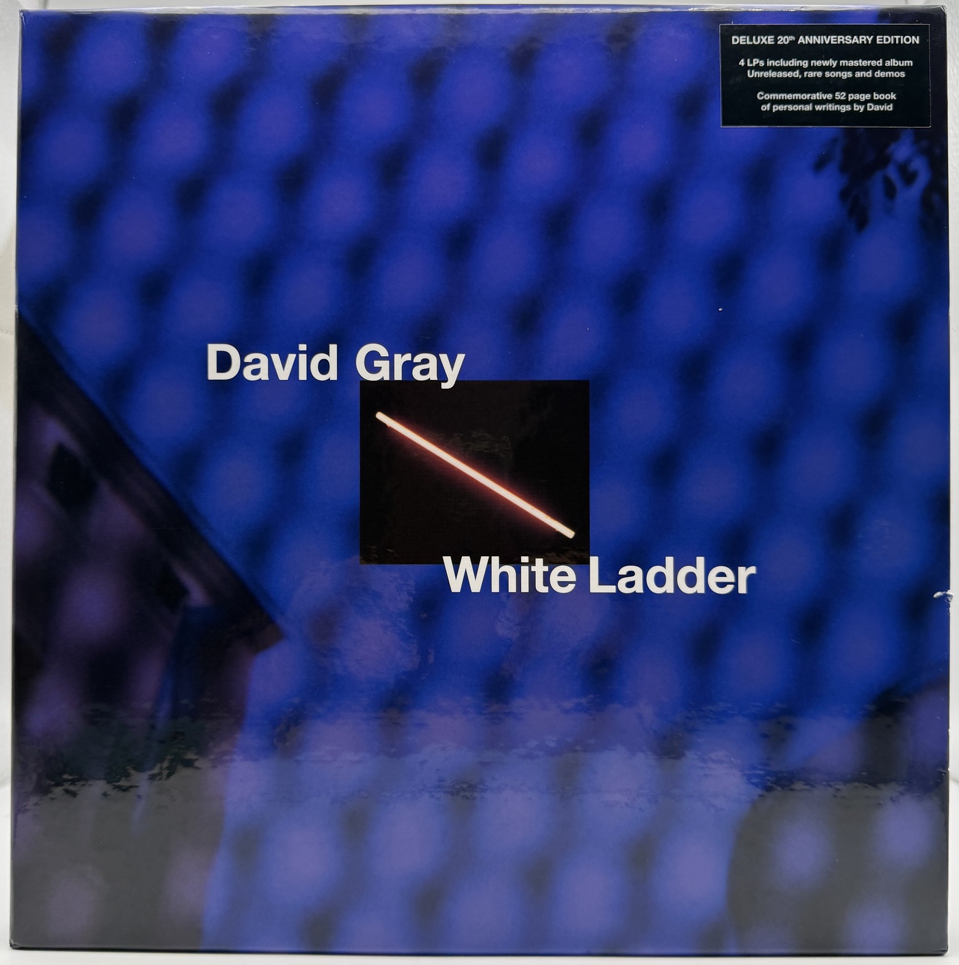 David Gray White Ladder 20th Anniversary Deluxe 4LP box set front cover