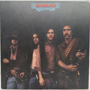 Eagles Desperado 1974 Presswell vinyl LP textured front cover