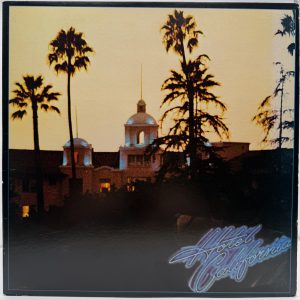 Eagles Hotel California 1976 vinyl LP front cover