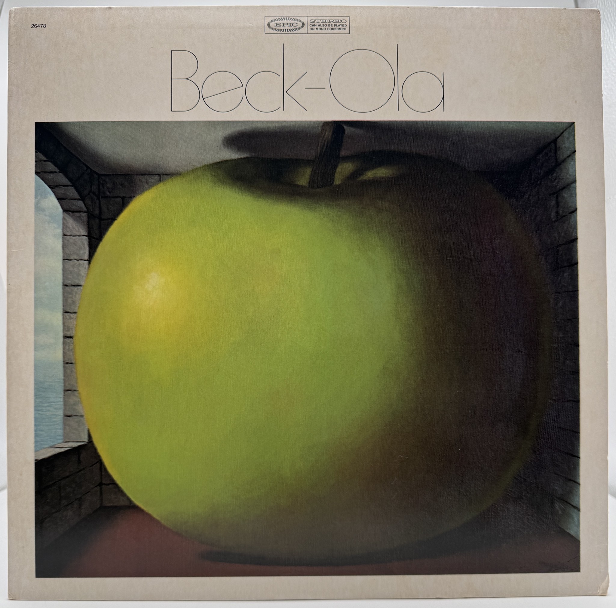 Jeff Beck Group Beck-Ola 1969 Epic vinyl LP front cover