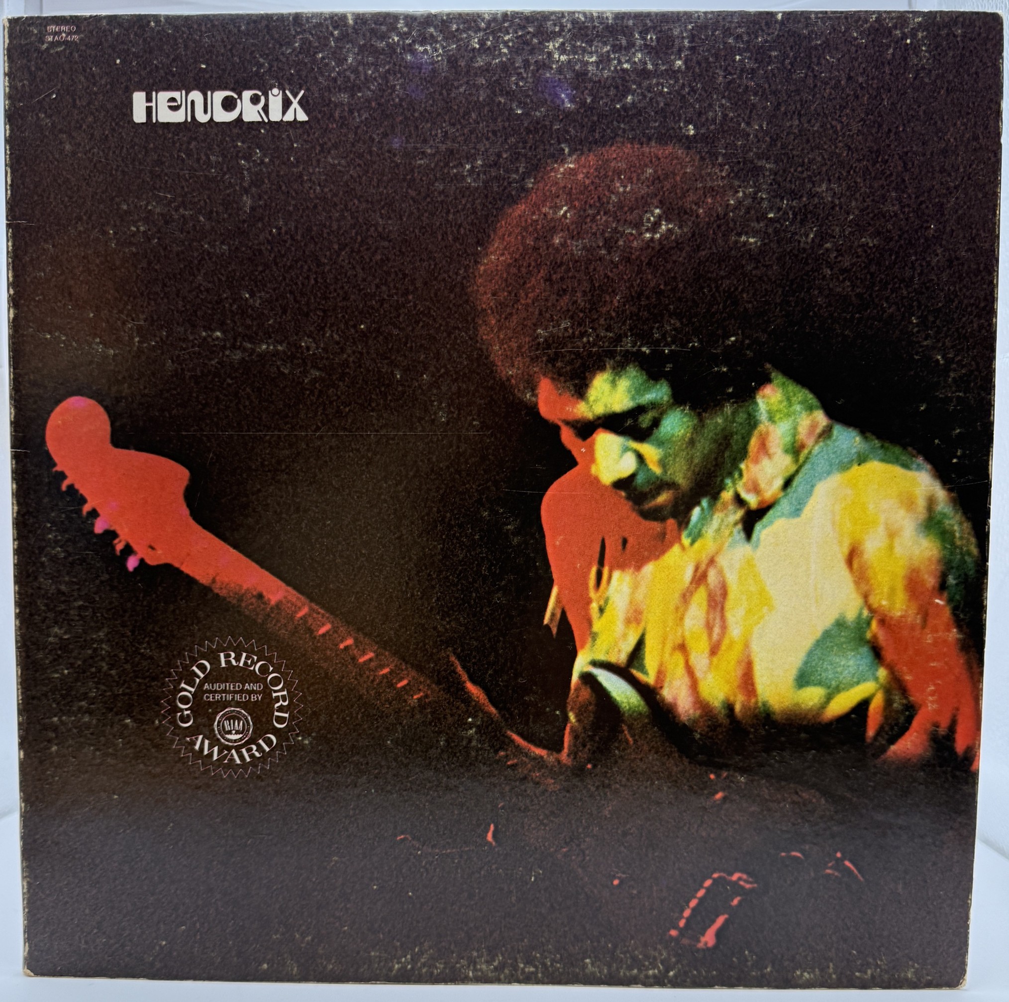 Jimi Hendrix Band of Gypsys 1970 Capitol STAO-472 original vinyl LP front cover