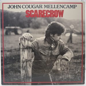 John Cougar Mellencamp Scarecrow 1985 Riva LP front cover