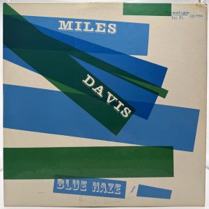 1. Miles Davis Blue Haze 1956 Prestige PRLP 7054 original front cover
