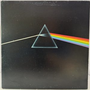 Pink Floyd Dark Side of the Moon 1975 vinyl LP front gatefold cover