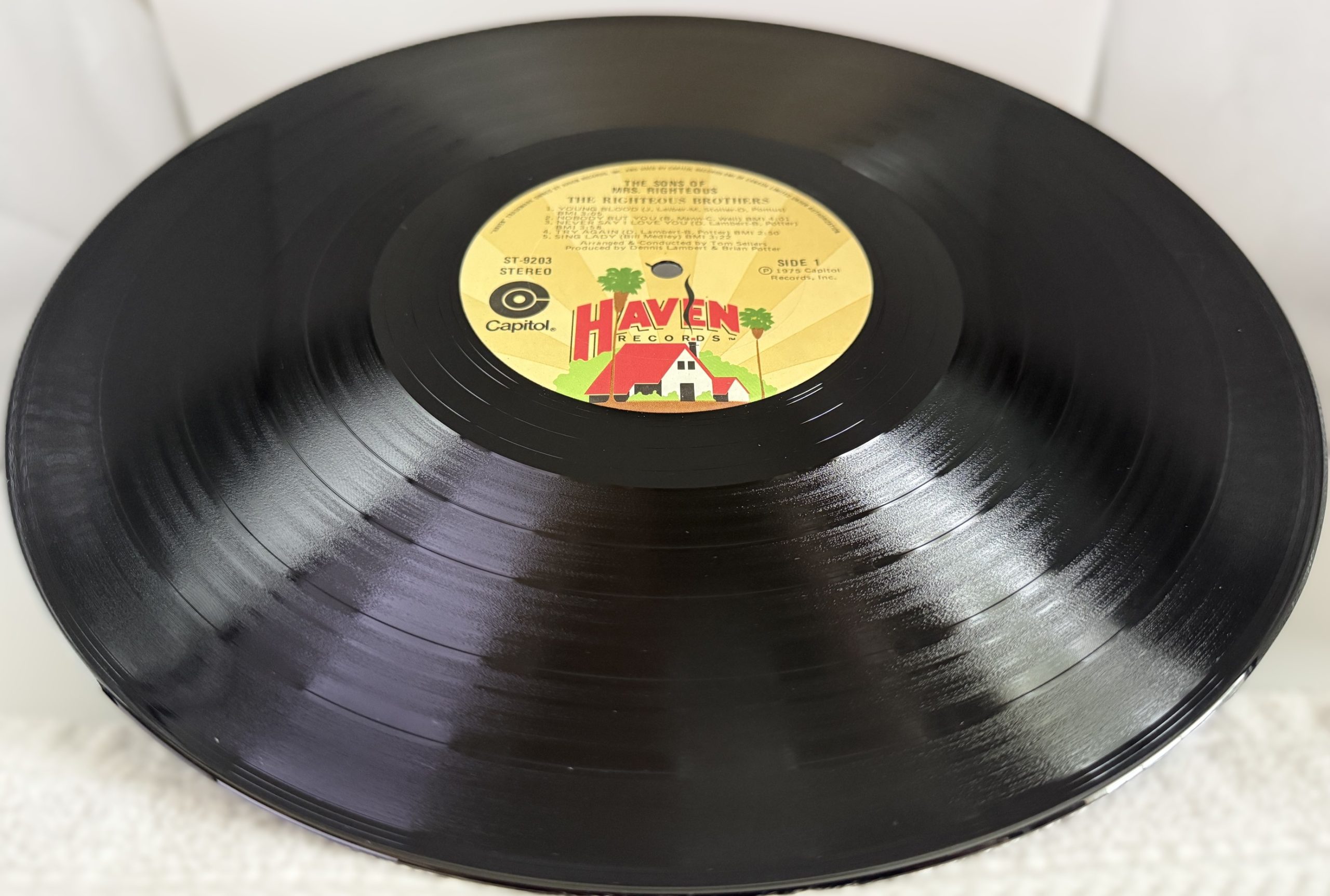 The Righteous Brothers The Sons of Mrs Righteous 1975 vinyl LP