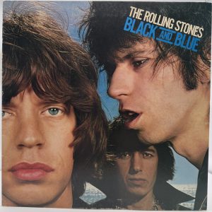 The Rolling Stones Black and Blue 1976 vinyl LP front gatefold cover