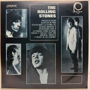 Photo 2: Rolling Stones Pintalo de Negro Mexican Peerless 1187 front cover