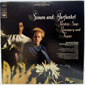 Simon & Garfunkel Parsley Sage Rosemary and Thyme 1966 vinyl LP front cover