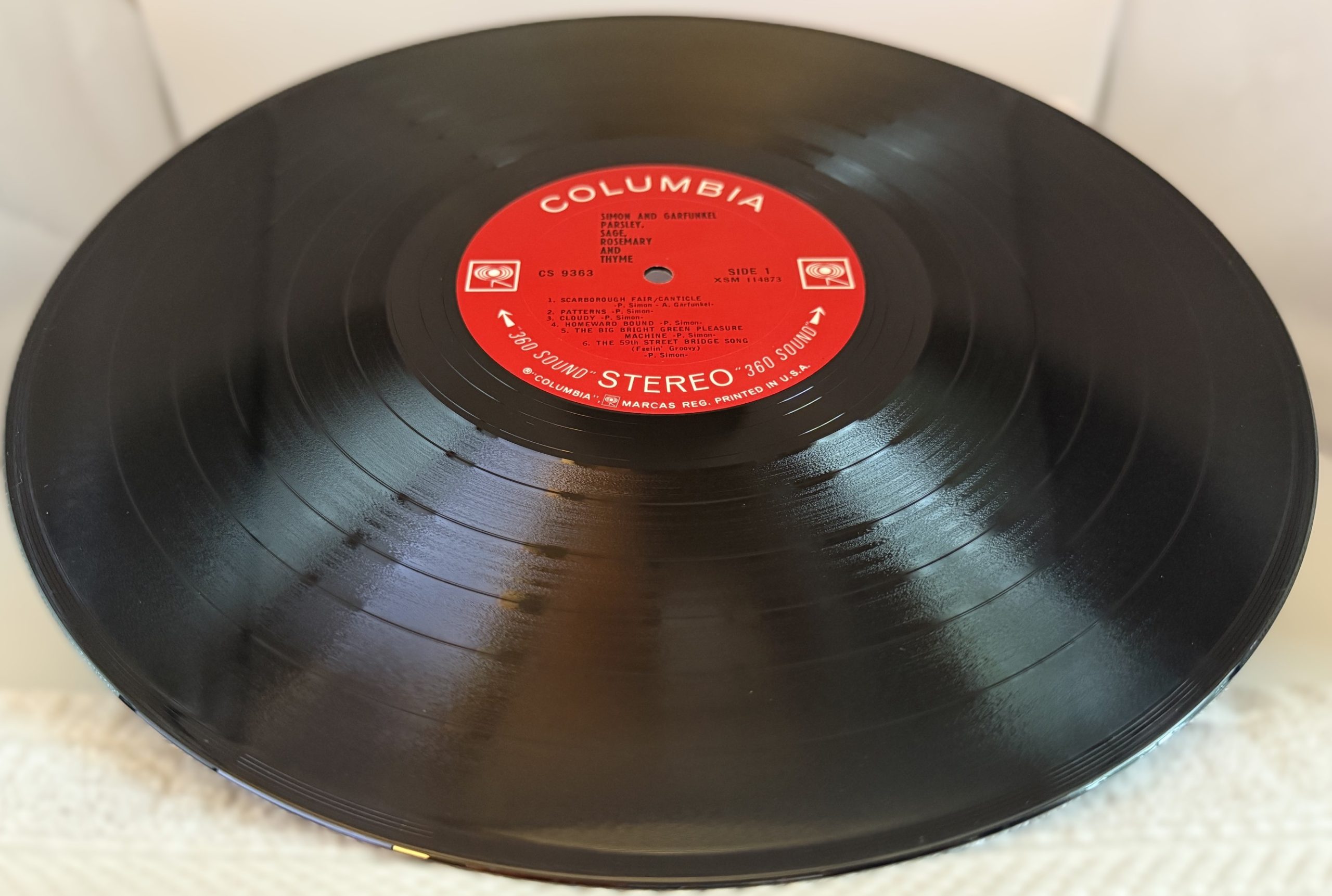 Simon & Garfunkel Parsley Sage Rosemary and Thyme VG++ vinyl record