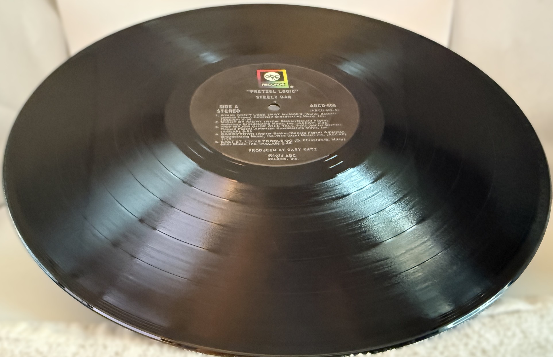 Steely Dan Pretzel Logic 1974 black ABC vinyl record