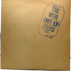 The Who Live at Leeds 1970 Decca DL 79175 original matte folder cover