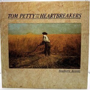 Tom Petty and the Heartbreakers Southern Accents 1985 embossed front cover