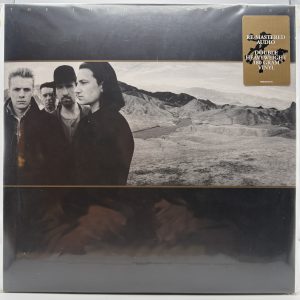 U2 The Joshua Tree 2016 remastered 2LP 180g vinyl factory sealed front cover