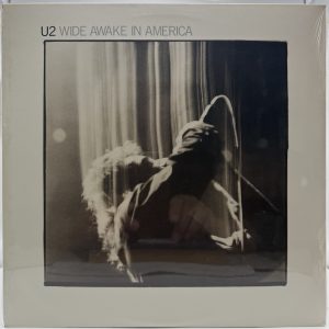 Front: U2 Wide Awake in America vinyl sealed 1985 RCA Music Service Club Edition front cover
