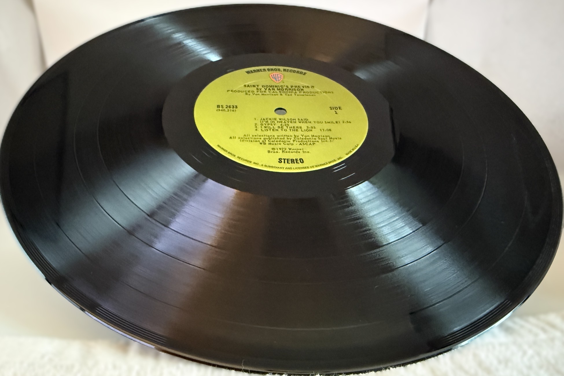 Van Morrison Saint Dominic's Preview Near Mint vinyl record