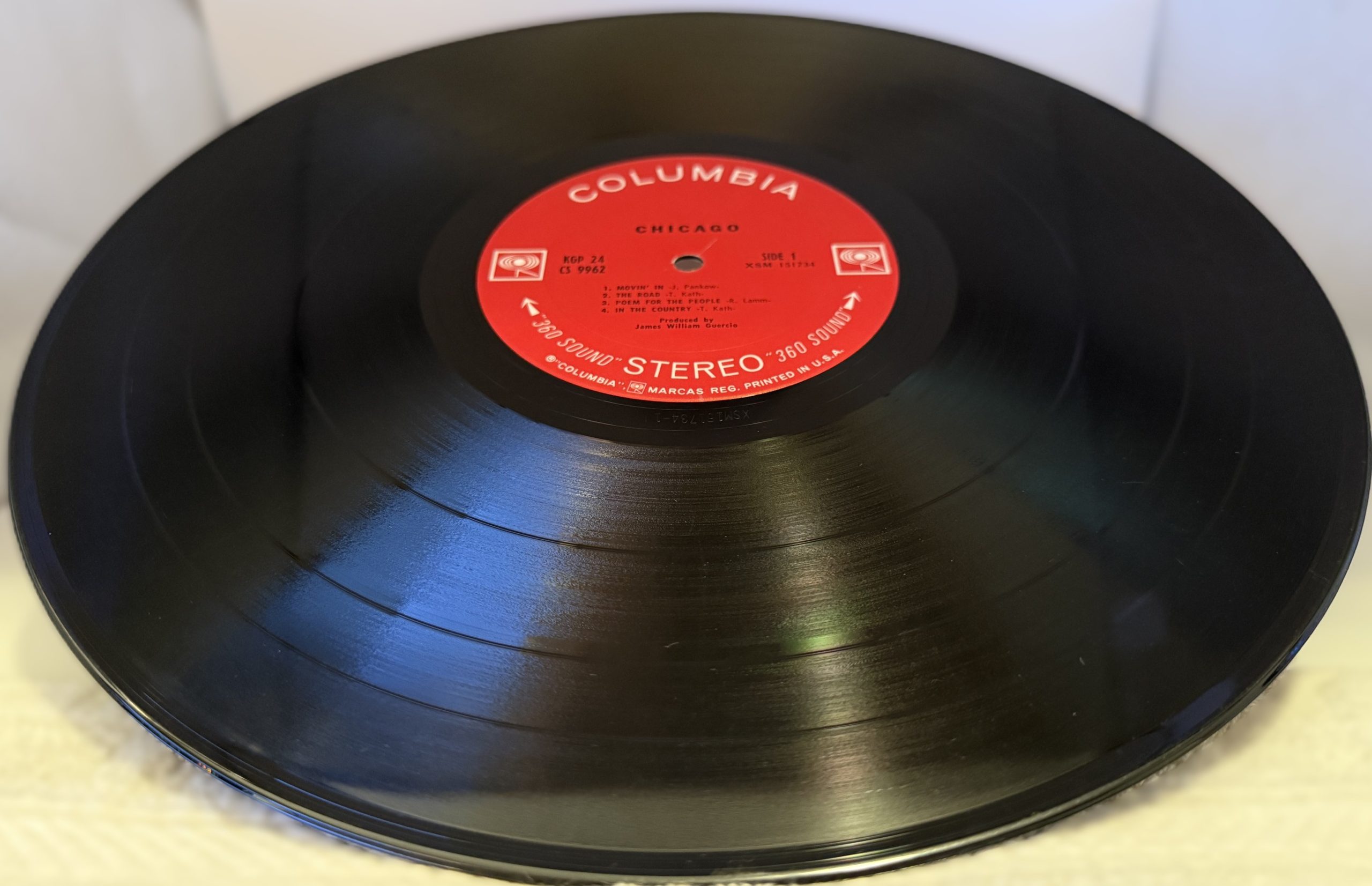 Chicago Chicago II 1970 Columbia KGP 24 black vinyl record red 2-eye label