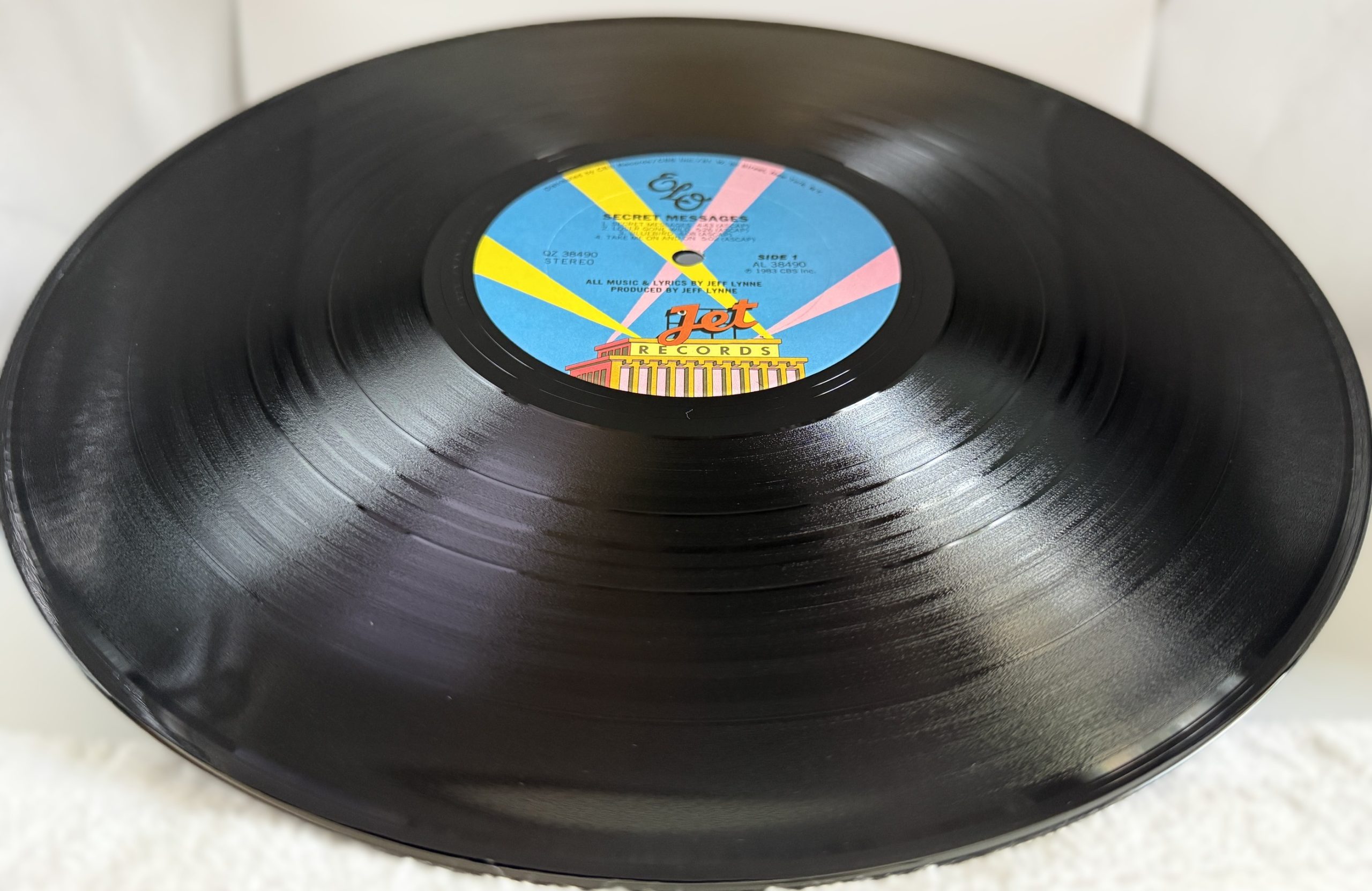 Electric Light Orchestra Secret Messages 1983 Jet Records vinyl LP NM condition