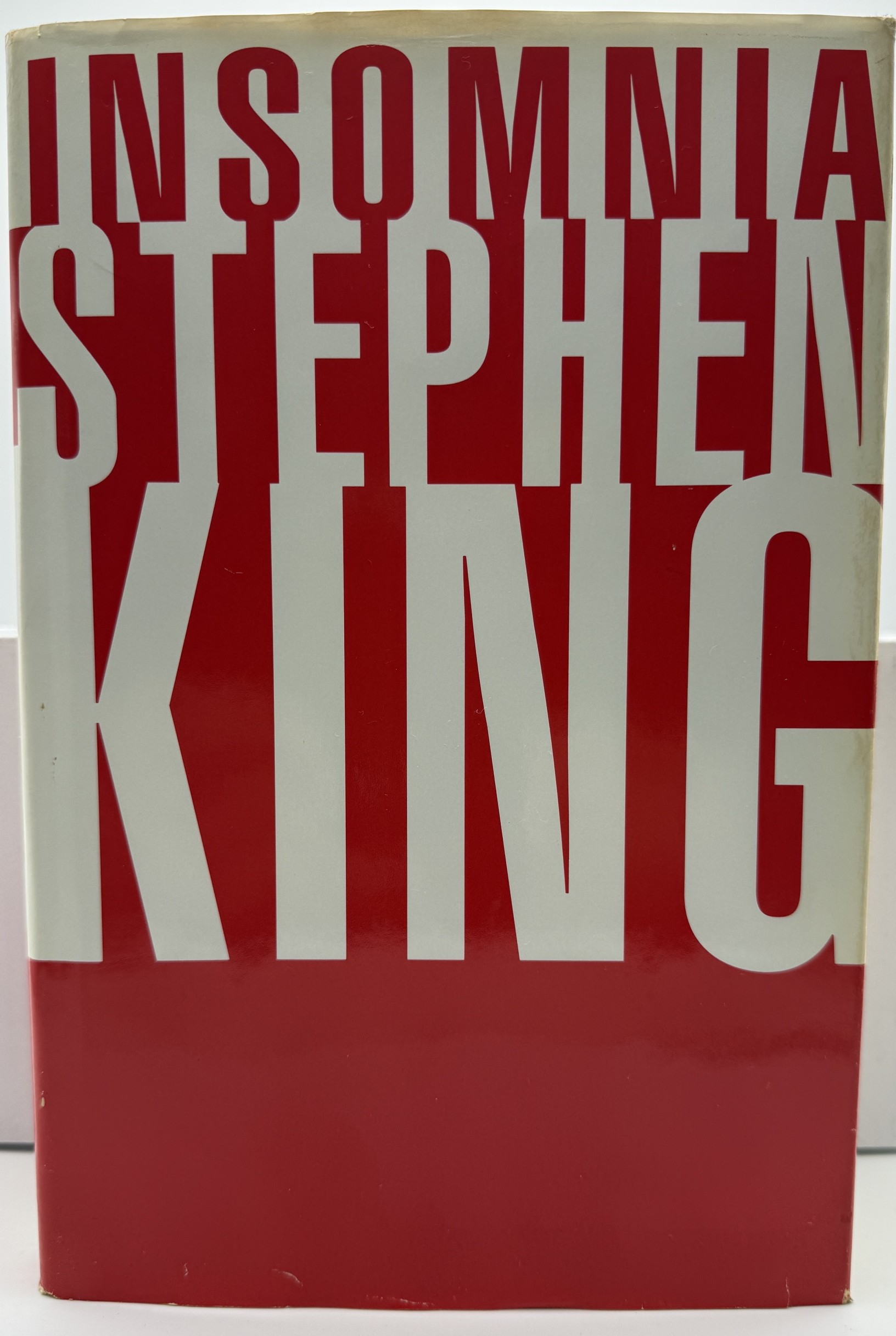 Front: Insomnia Stephen King First Edition 1994 hardcover front dust jacket Ruby's Reading Shelf
