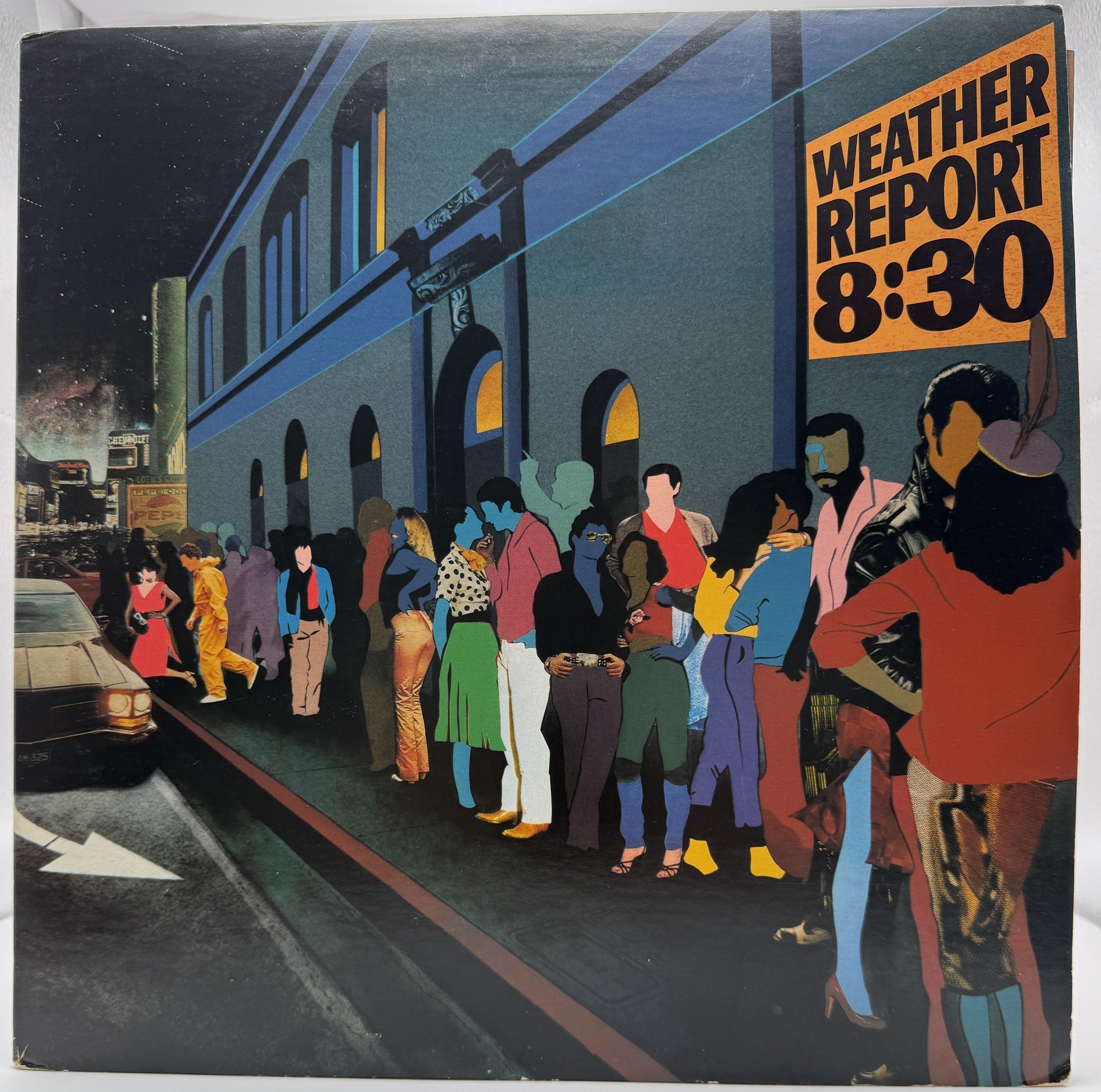 Weather Report 8:30 1979 original ARC Columbia double LP front cover