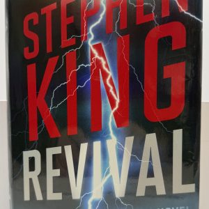 Stephen King Revival 2014 first edition hardcover original lightning design dust jacket front cover