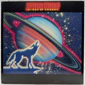 Jefferson Starship Winds of Change 1982 LP front cover