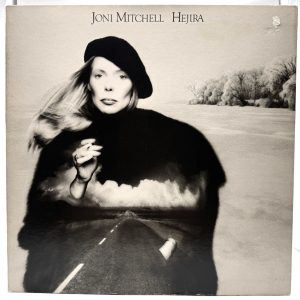 Joni Mitchell Hejira 1976 vinyl LP embossed front cover Asylum 7E-1087