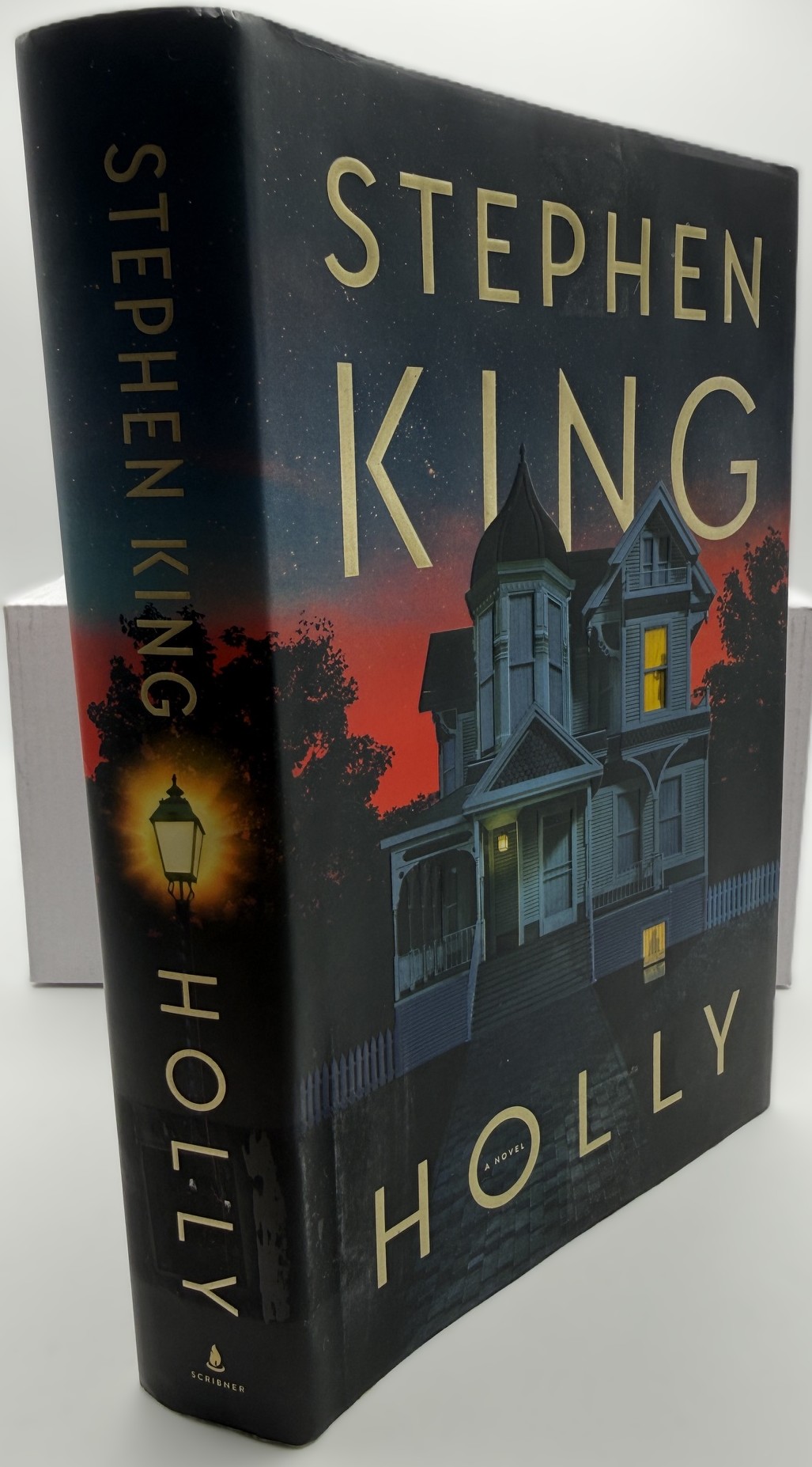 Stephen King Holly 2023 hardcover spine and jacket condition – Ruby's Reading Shelf
