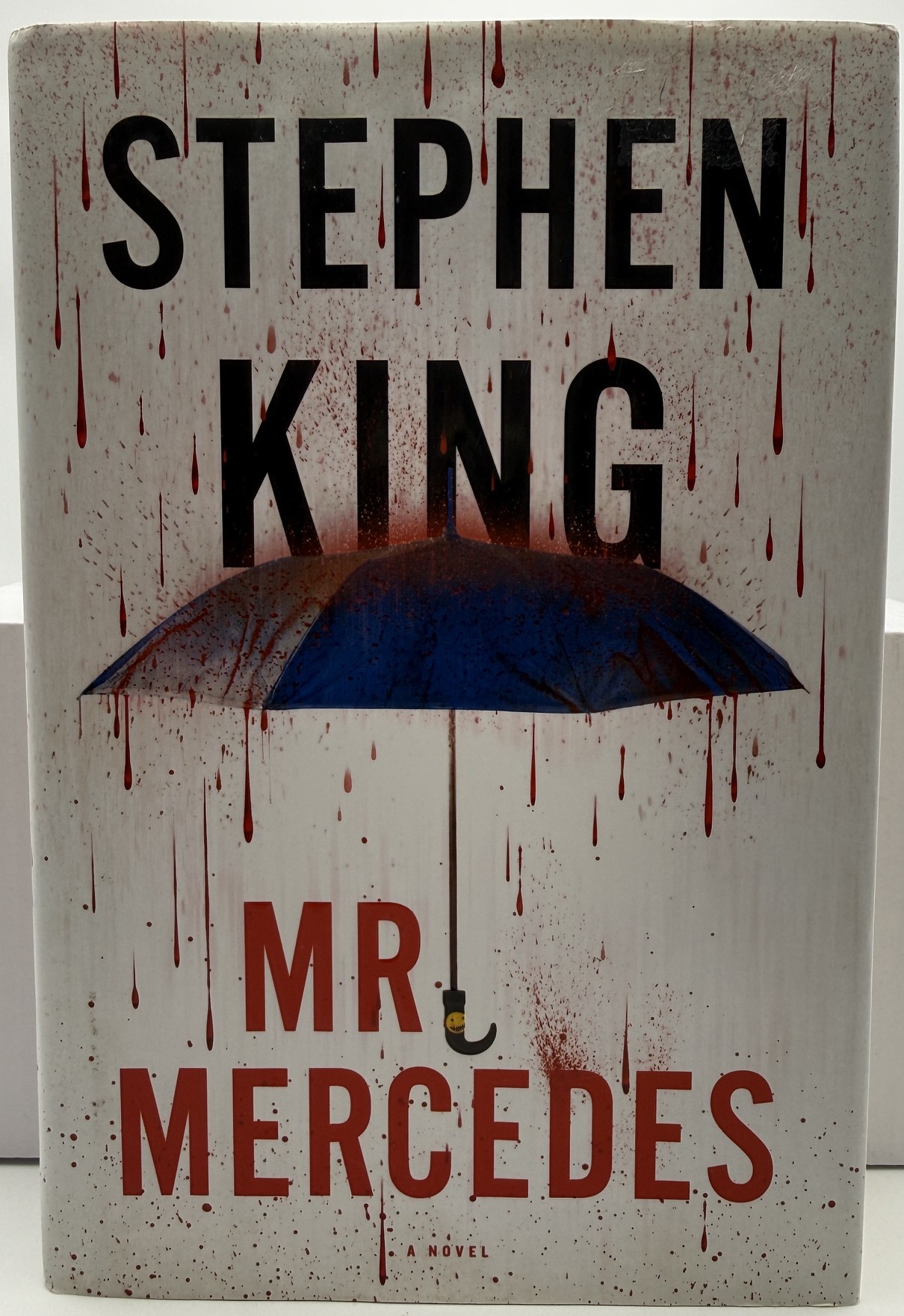 Stephen King Mr Mercedes 2014 first edition hardcover front dust jacket – Ruby's Reading Shelf