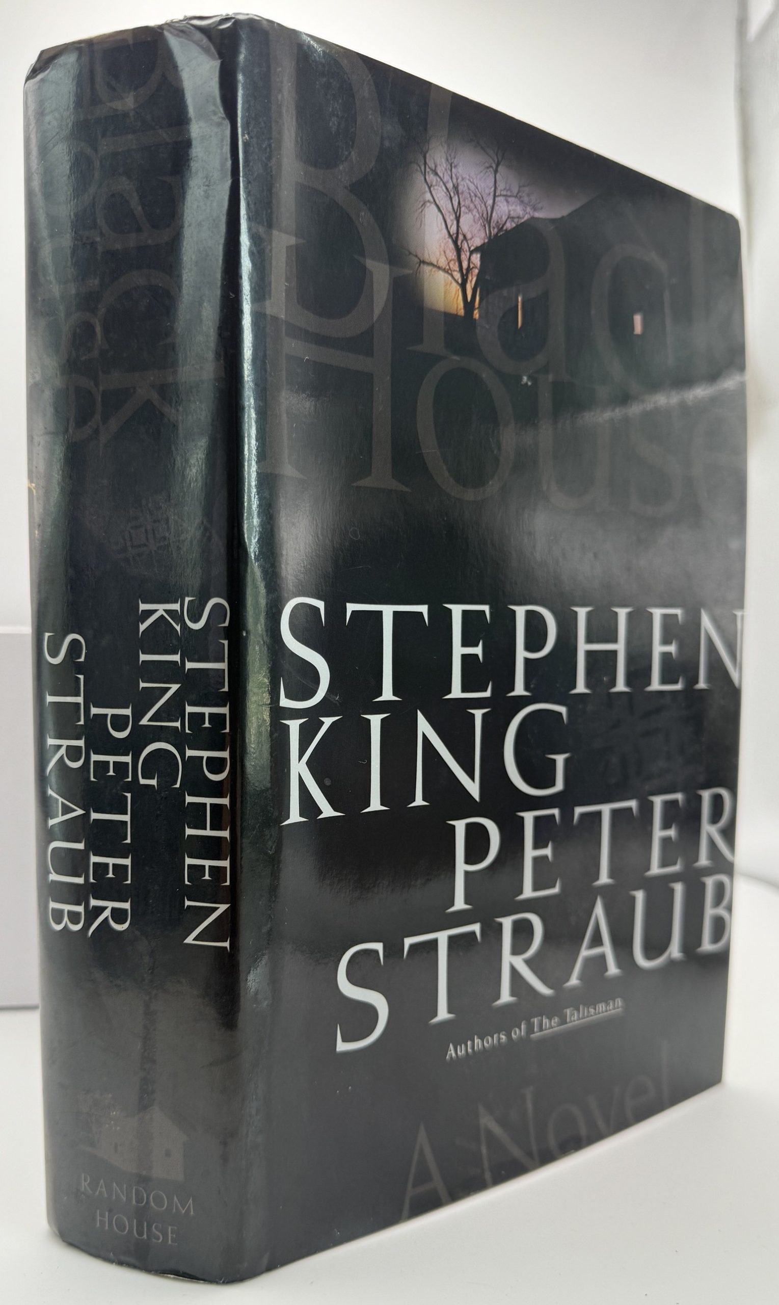 Spine: Black House 2001 Random House hardcover spine Stephen King Peter Straub
