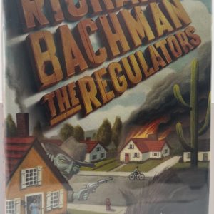 Richard Bachman The Regulators 1996 first edition hardcover front dust jacket – Ruby's Reading Shelf